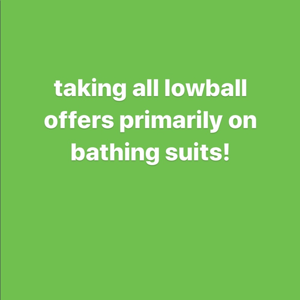 🎈SALE🎈!SWIM AND SUMMER ITEMS! LOWBALLS ACCEPTED.